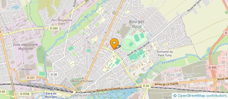 localisation de l'entreprise MONSIEUR ANOUAR AHMED YAKOUB  BOURGES