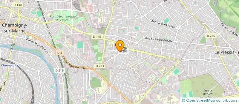 localisation de l'entreprise MONSIEUR ANOUAR BENHARRAT à CHAMPIGNY-SUR-MARNE