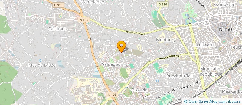 localisation de l'entreprise MONSIEUR ANOUAR BENZAHAR  NIMES