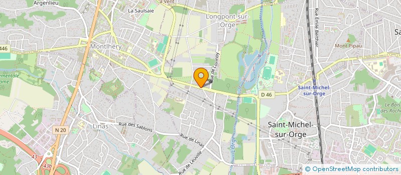 localisation de l'entreprise MONSIEUR ANOUAR BERRICHE à LONGPONT-SUR-ORGE