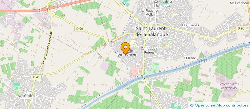 localisation de l'entreprise MONSIEUR ANOUAR BOUHIDOUR  SAINT-LAURENT-DE-LA-SALANQUE