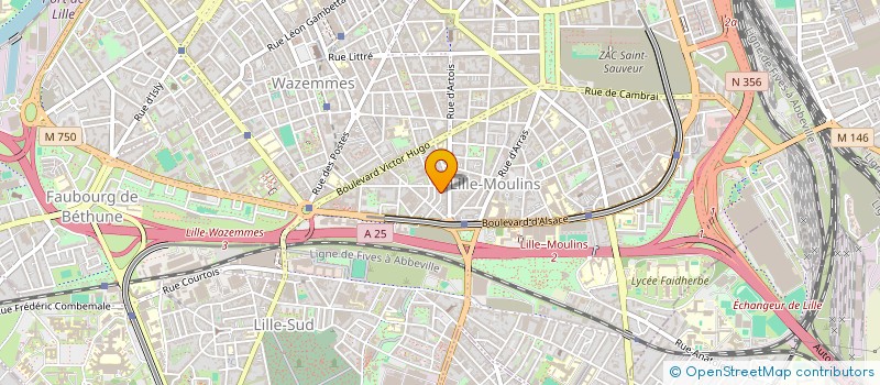 localisation de l'entreprise MONSIEUR ANOUAR BOUSNINA à LILLE