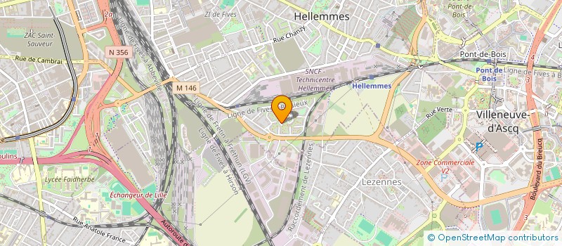 localisation de l'entreprise MONSIEUR ANOUAR CHAOUI à LILLE