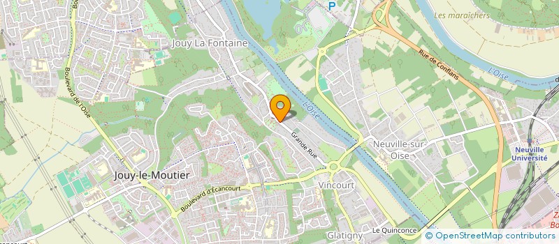 localisation de l'entreprise MONSIEUR ANOUAR DJELIDI  JOUY-LE-MOUTIER