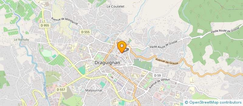 localisation de l'entreprise MONSIEUR ANOUAR DJOUFELKIT  DRAGUIGNAN