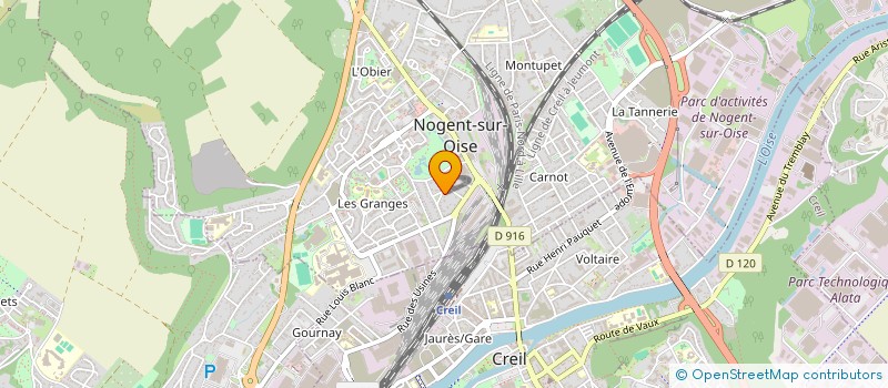 localisation de l'entreprise MONSIEUR ANOUAR DOUDECH  NOGENT-SUR-OISE