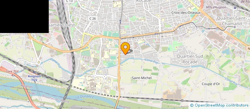 localisation de l'entreprise MONSIEUR ANOUAR EL BAROUDI  AVIGNON