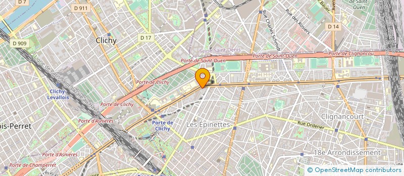 localisation de l'entreprise MONSIEUR ANOUAR EL HARRAK  PARIS