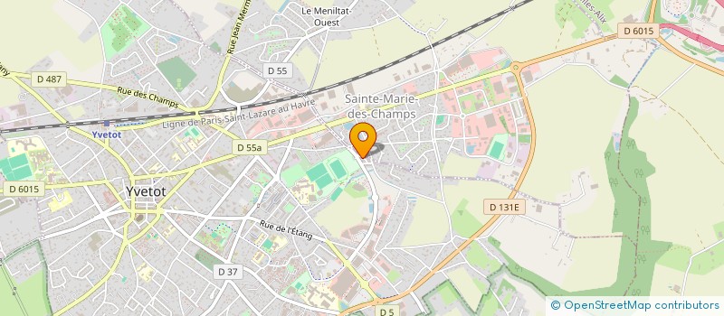 localisation de l'entreprise MONSIEUR ANOUAR EL MAHI  YVETOT