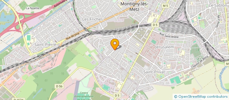 localisation de l'entreprise MONSIEUR ANOUAR EL MASRIOUI  MONTIGNY-LES-METZ