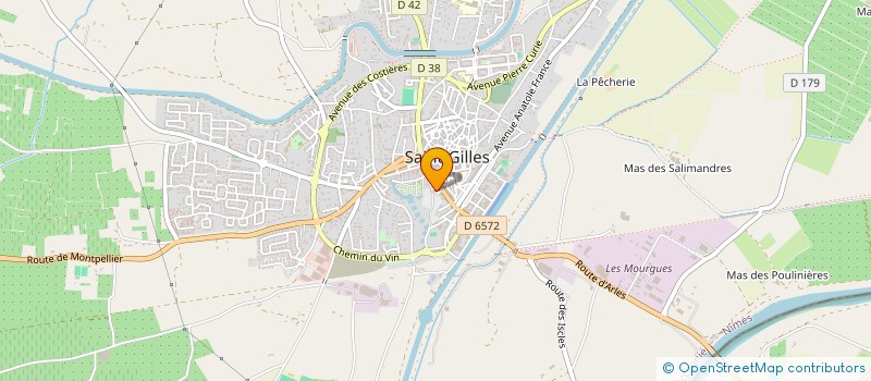 localisation de l'entreprise MONSIEUR ANOUAR EL MOATASSIM  SAINT-GILLES