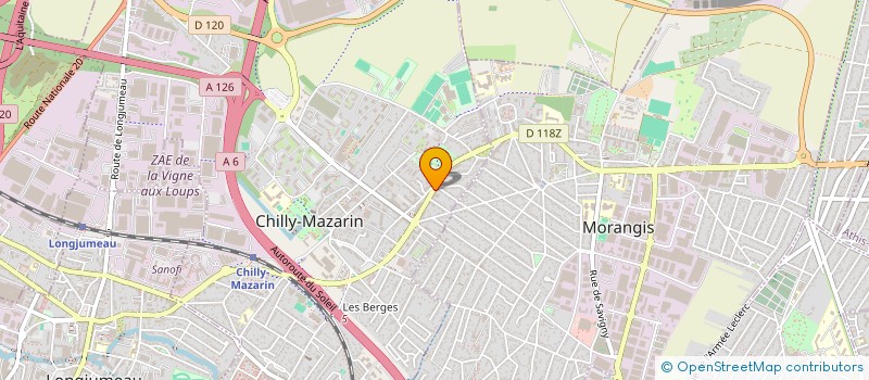 localisation de l'entreprise MONSIEUR ANOUAR ESSADI à CHILLY-MAZARIN