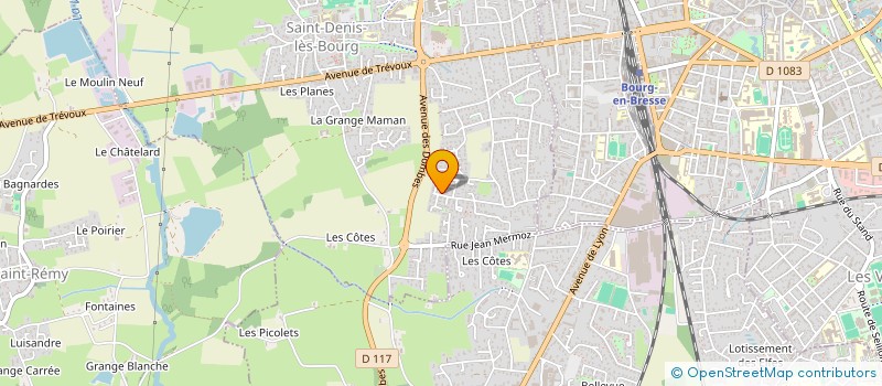 localisation de l'entreprise MONSIEUR ANOUAR GMILI à SAINT-DENIS-LES-BOURG