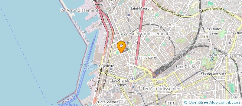 localisation de l'entreprise MONSIEUR ANOUAR HAMOUDA à MARSEILLE