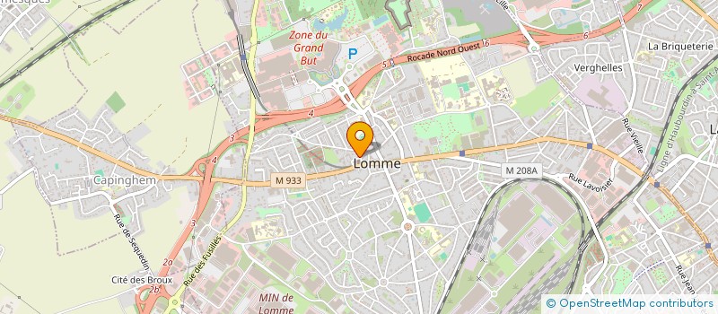 localisation de l'entreprise MONSIEUR ANOUAR HIDA à LILLE