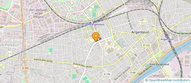 localisation de l'entreprise MONSIEUR ANOUAR JAIRI  ARGENTEUIL