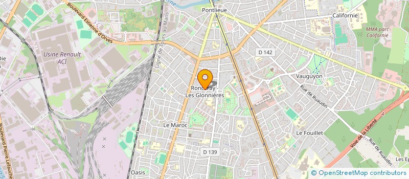 localisation de l'entreprise MONSIEUR ANOUAR JEBALI  LE MANS