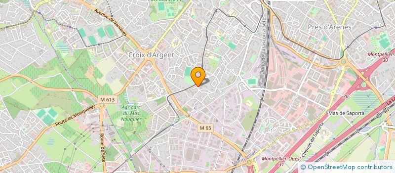 localisation de l'entreprise MONSIEUR ANOUAR KHAZZANE  MONTPELLIER