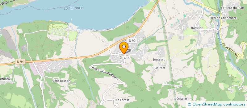 localisation de l'entreprise MONSIEUR ANOUAR LAMIR  CROTS