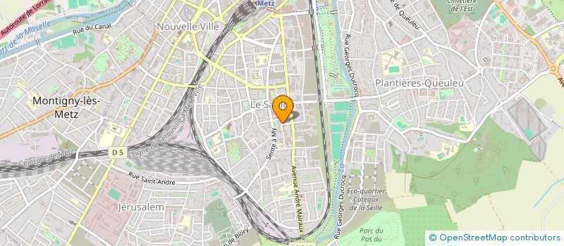 localisation de l'entreprise MONSIEUR ANOUAR LBAKH  METZ