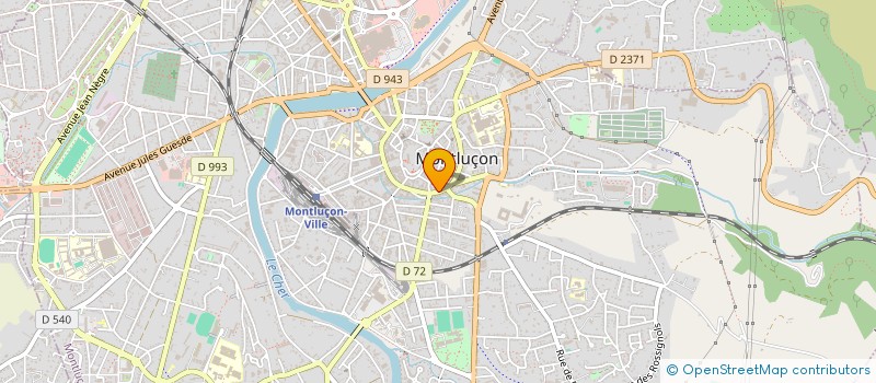 localisation de l'entreprise MONSIEUR ANOUAR LECHEHEB  MONTLUCON