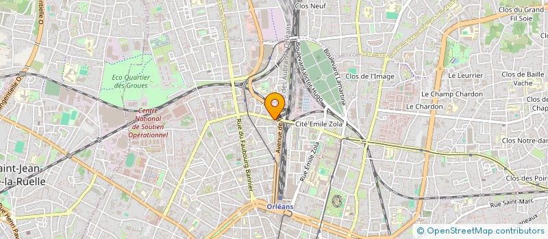 localisation de l'entreprise MONSIEUR ANOUAR LOUKIL à ORLEANS