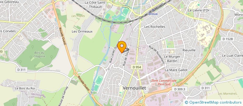 localisation de l'entreprise MONSIEUR ANOUAR MAYZOU à VERNOUILLET