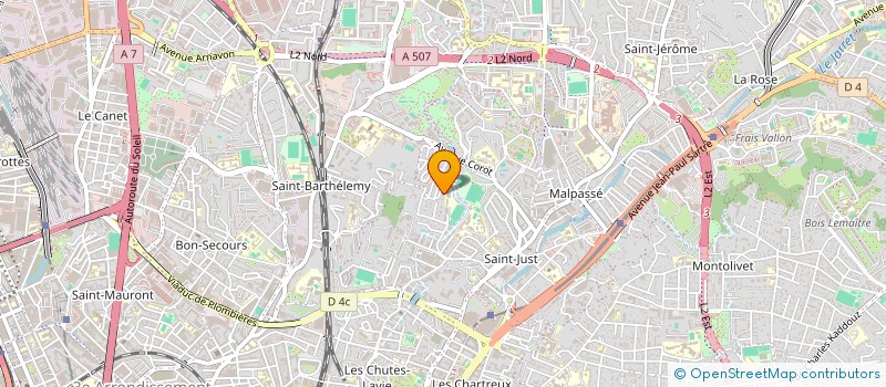 localisation de l'entreprise MONSIEUR ANOUAR MBAREK  MARSEILLE 13EME