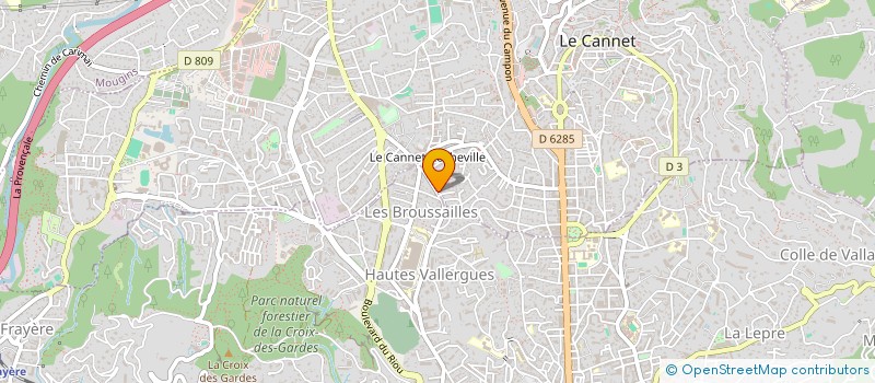 localisation de l'entreprise MONSIEUR ANOUAR MEDJI à LE CANNET