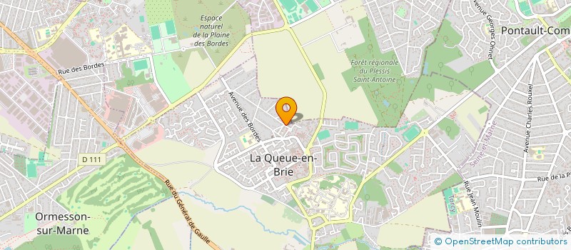 localisation de l'entreprise MONSIEUR ANOUAR MELLOULI à LA QUEUE-EN-BRIE