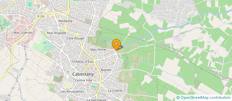 localisation de l'entreprise MONSIEUR ANOUAR MJID  CABESTANY