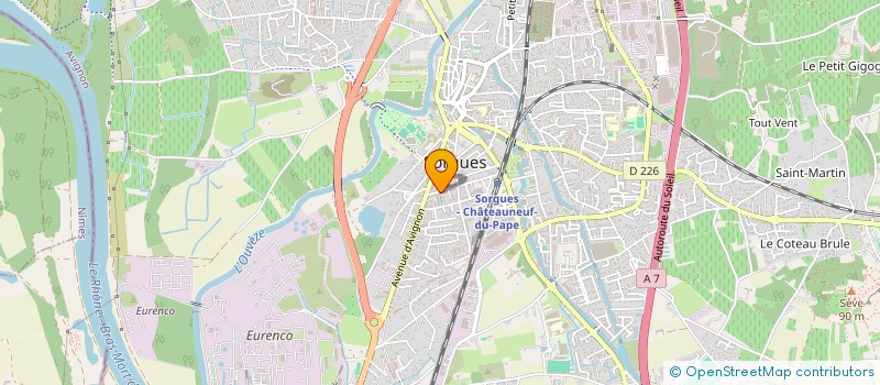 localisation de l'entreprise MONSIEUR ANOUAR MORCHID  SORGUES