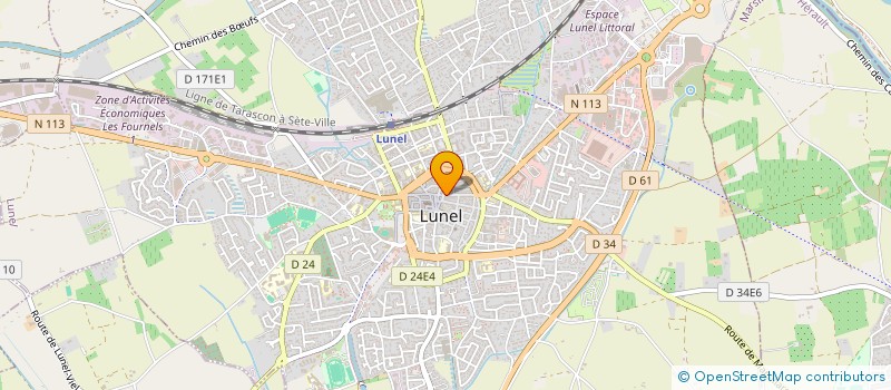 localisation de l'entreprise MONSIEUR ANOUAR NAFFAH à LUNEL
