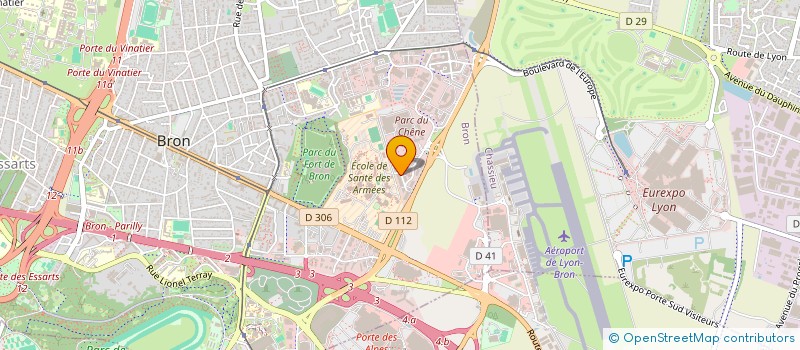 localisation de l'entreprise MONSIEUR ANOUAR RAHMANI  BRON