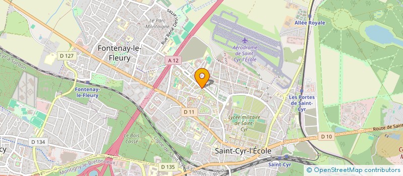 localisation de l'entreprise MONSIEUR ANOUAR TAGA  SAINT-CYR-L'ECOLE