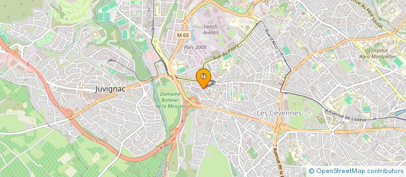 localisation de l'entreprise MONSIEUR ANOUAR ZNITI à MONTPELLIER