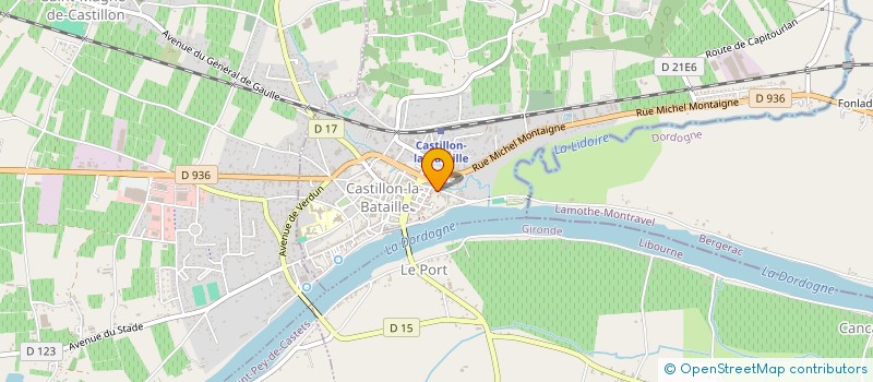 localisation de l'entreprise MONSIEUR ANOUAR ZOUHAIRI à CASTILLON-LA-BATAILLE