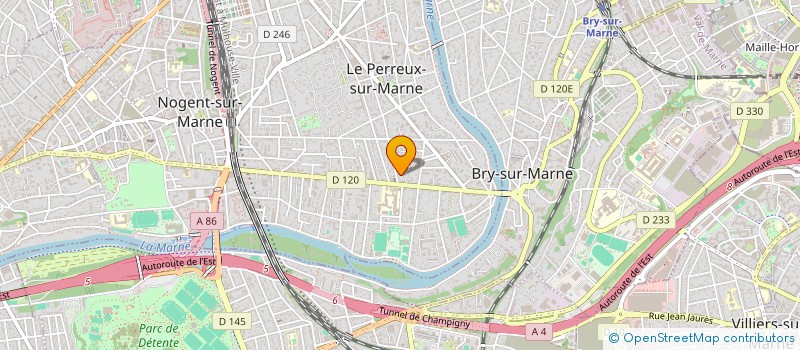 localisation de l'entreprise MONSIEUR ANOUARE LYAMANI  LE PERREUX-SUR-MARNE