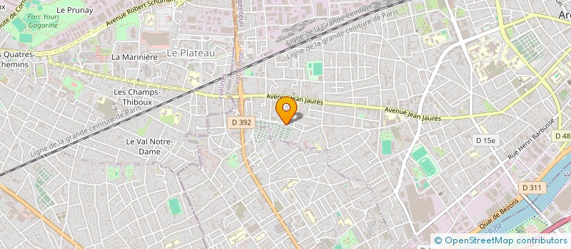 localisation de l'entreprise MONSIEUR ANOUARR BOUSSIINA  ARGENTEUIL