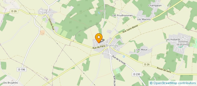 localisation de l'entreprise MONSIEUR ANOUSONE LONGVORASACD  BRANNAY