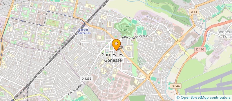 localisation de l'entreprise MONSIEUR ANOWAR HOSSAIN  ARGENTEUIL