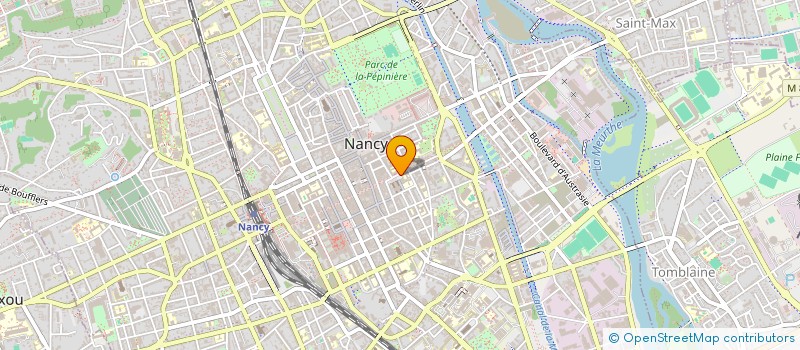 localisation de l'entreprise MONSIEUR ANQI XU  NANCY