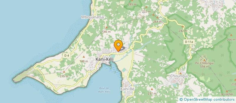 localisation de l'entreprise MONSIEUR ANRCHIDINE ATTOUMANI à KANI-KELI