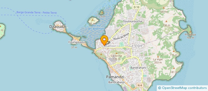 localisation de l'entreprise MONSIEUR ANRCHIDINE CHEBANI à DZAOUDZI
