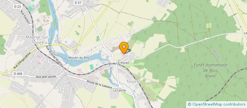 localisation de l'entreprise MONSIEUR ANRIF ATTOUMANE  TOUVRE