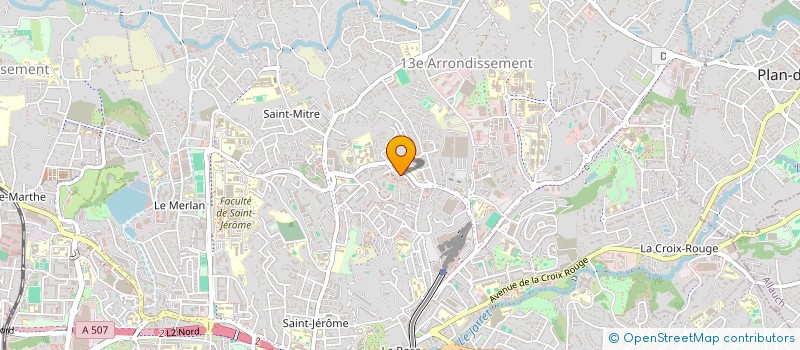 localisation de l'entreprise MONSIEUR ANRIFOU THAOUBANE  MARSEILLE 13EME