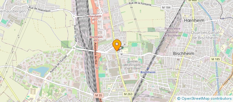 localisation de l'entreprise MONSIEUR ANS FORJANI  BISCHHEIM