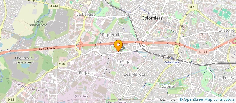 localisation de l'entreprise MONSIEUR ANSAR MAKHAEV à COLOMIERS