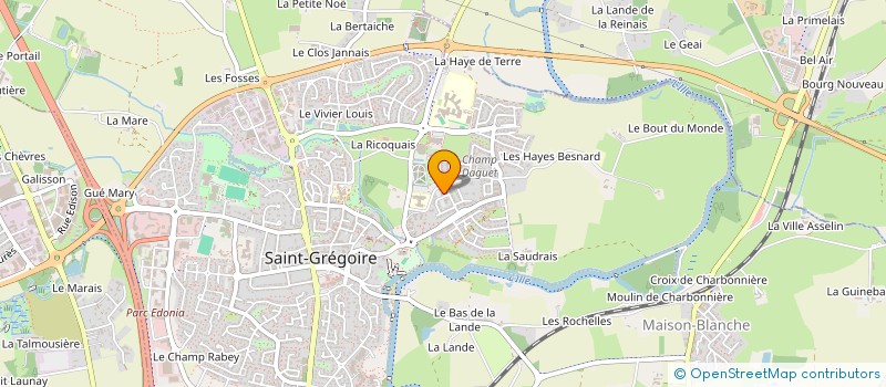 localisation de l'entreprise MONSIEUR ANSAR RASHEED à SAINT-GREGOIRE