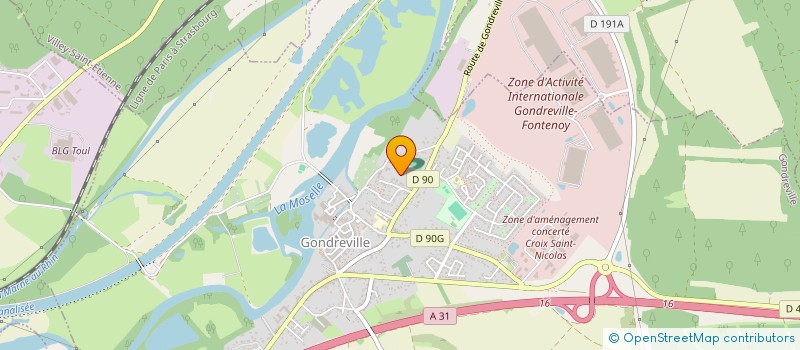 localisation de l'entreprise MONSIEUR ANSELME D ERAMO  GONDREVILLE